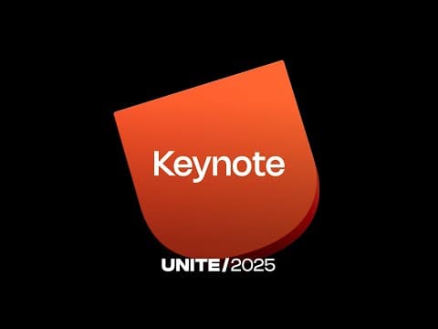Unite 2025 基調講演