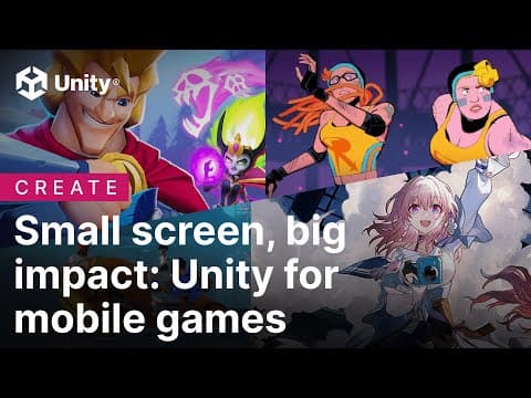 Unity para jogos de dispositivos móveis