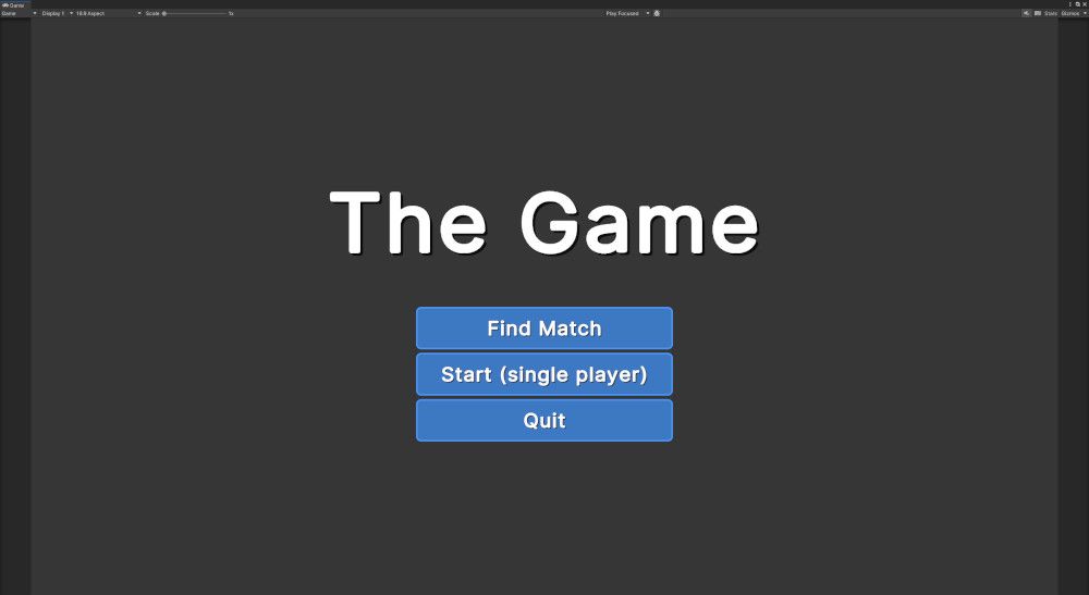 Небольшой шаблон соревновательного Multiplayer режима