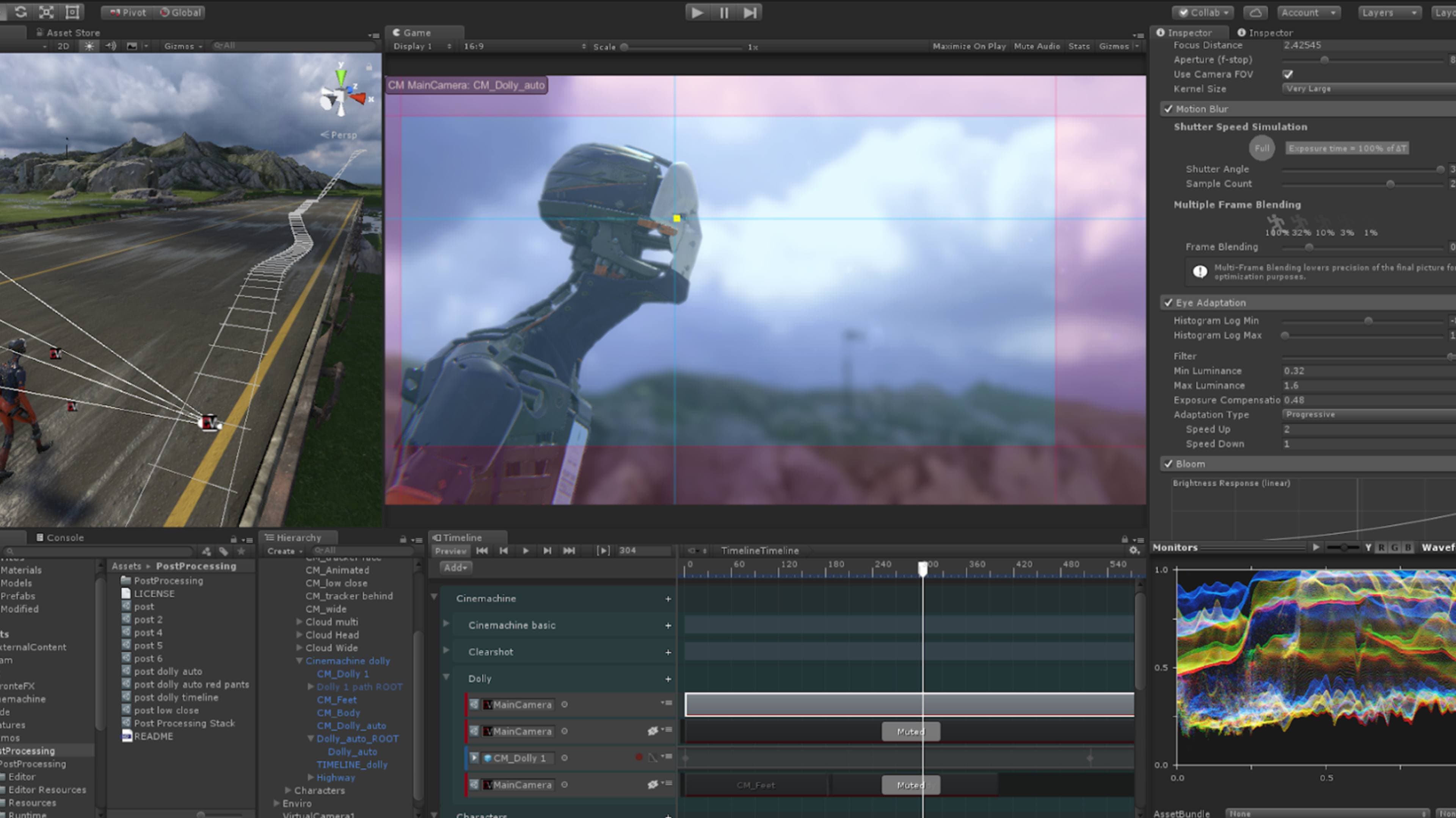 Cinemachineの使用