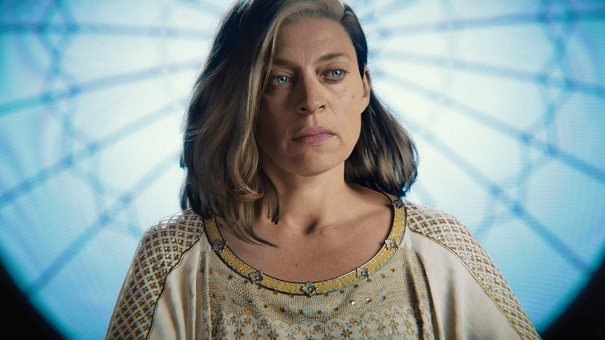 敵のデモ・ショット