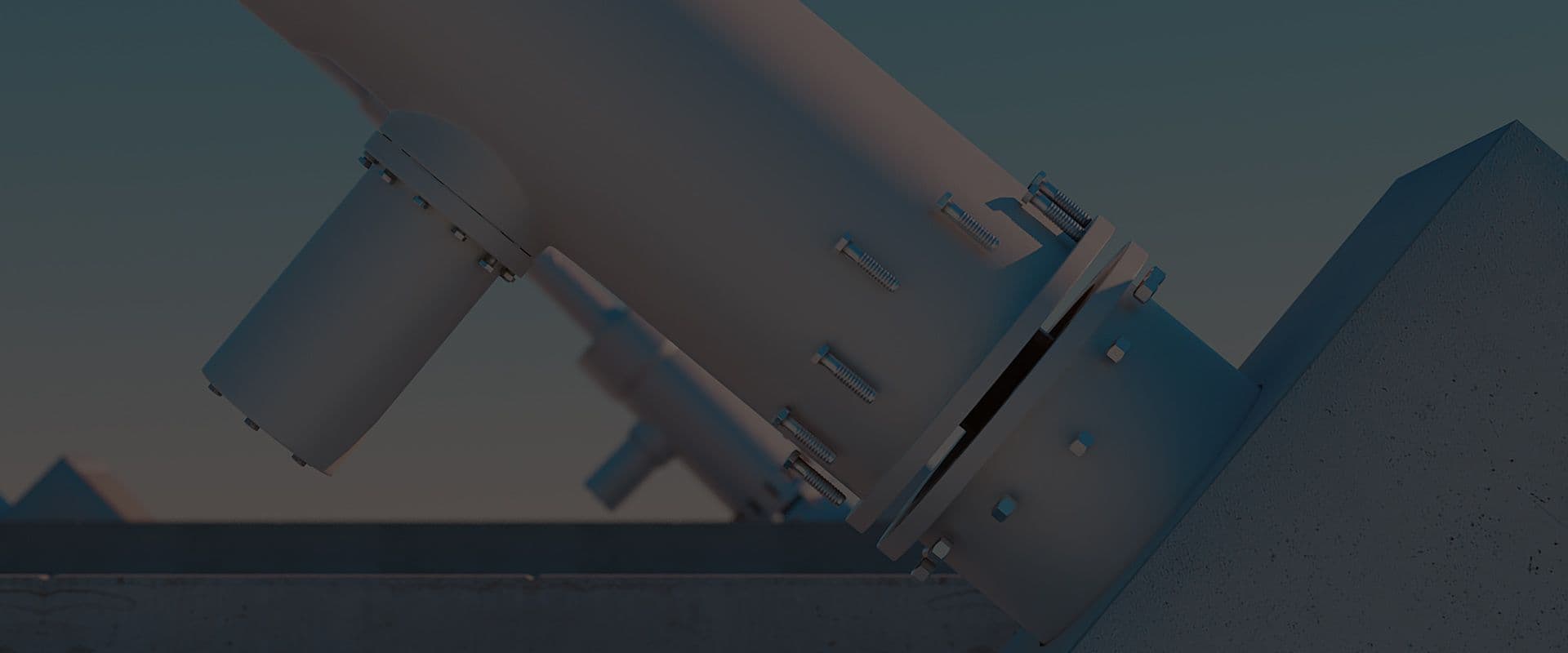 Imagem de uma ponte: como a arquitetura, construção e engenharia podem utilizar a Unity Industry