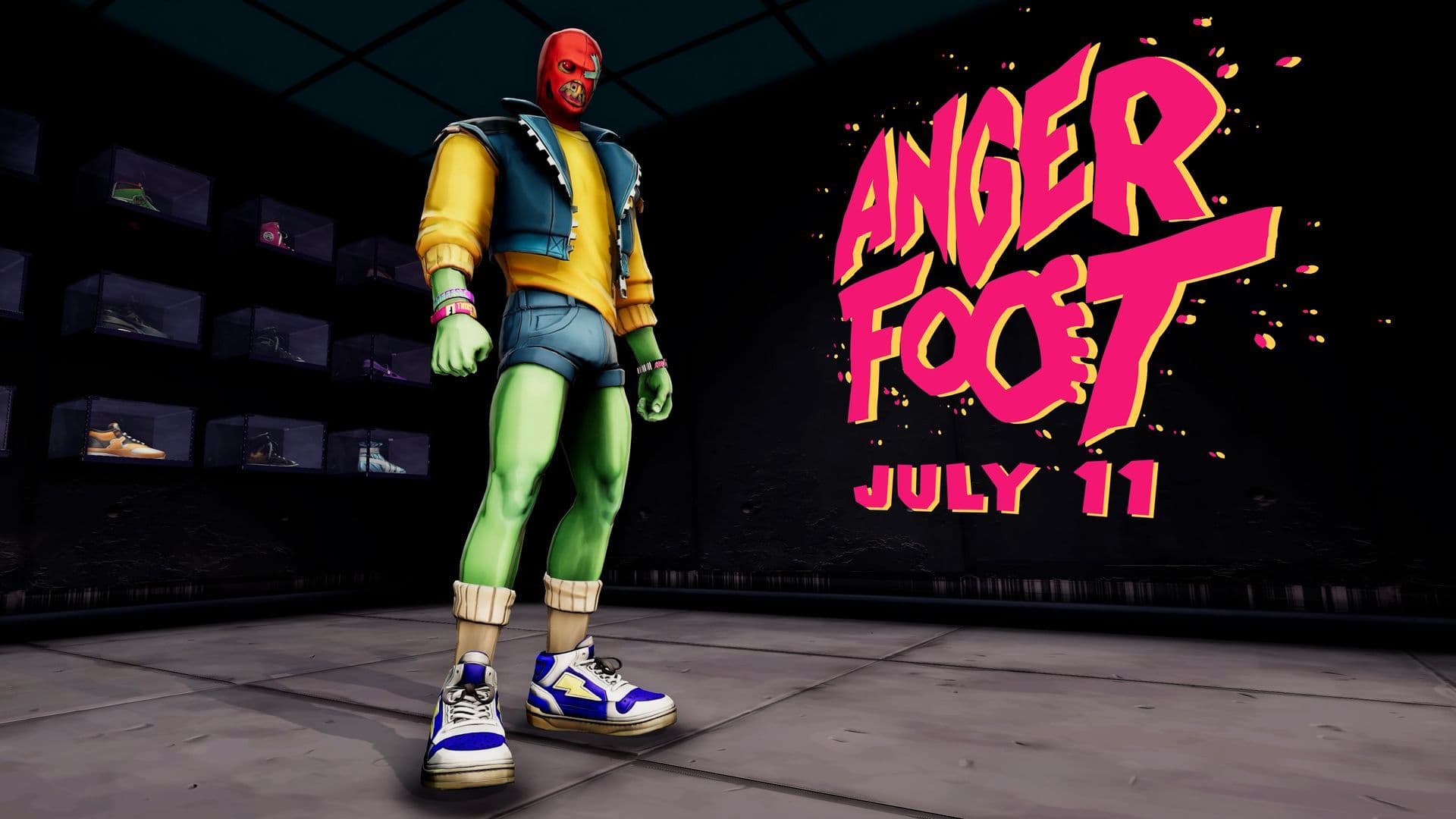 Anger Foot cover