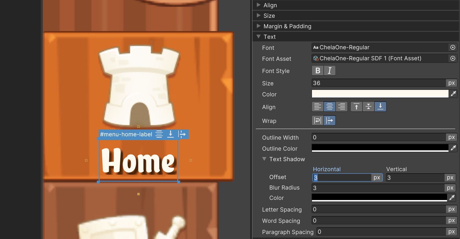 灵活的文本渲染