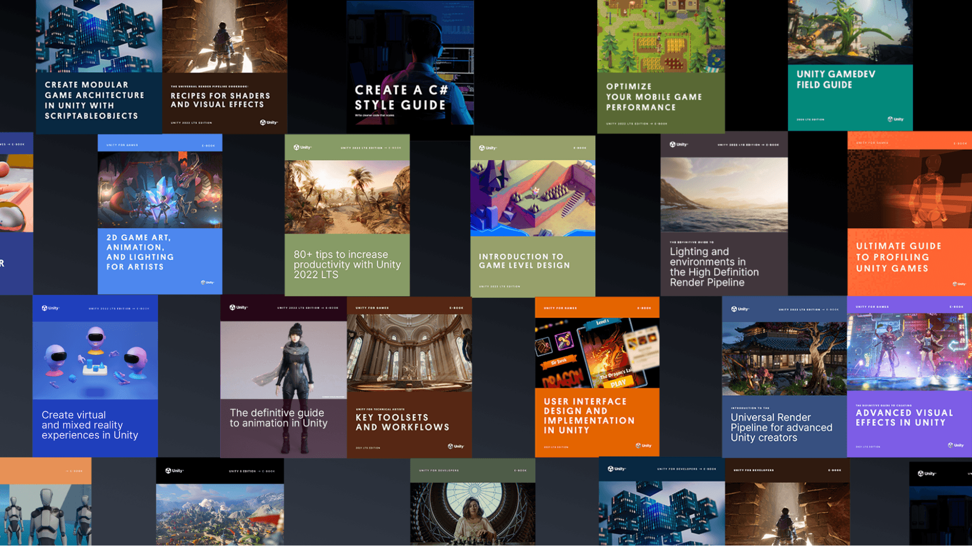 Unity e-books