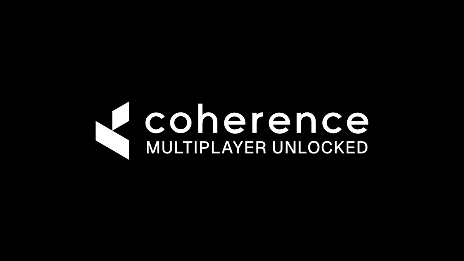 Coherence logo with text Multiplayer unlocked
