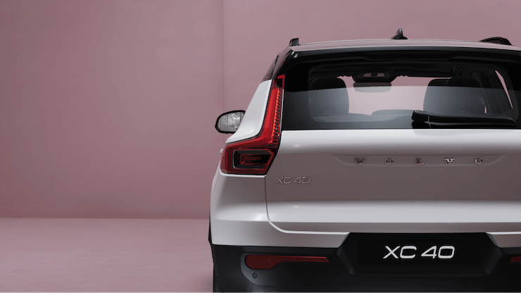 Volvo XC40 Recharge: 3D model in Unity